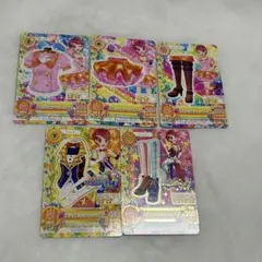 アイカツカード・5枚セット・一ノ瀬かえで
