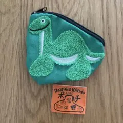 Daisuke Kondo もこもこポーチ 恐竜 ガチャ