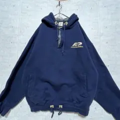 Y22 AVP フリースパーカー 裏地チェック XL アメリカ古着 アメカジ