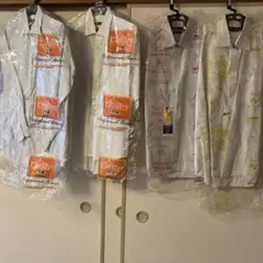 ホワイト系ワイシャツ 4点セット