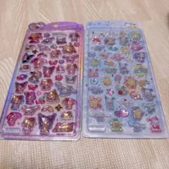 サンリオ　うるちゅるポップシール 2枚セット