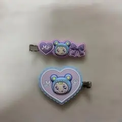 ナルミヤキャラクターズ ヘアクリップ 2個セット