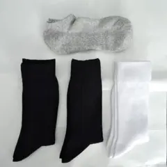 無印良品ビジネスソックス＆UNIQLOショートソックスセット