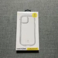 iFace iPhone15/14/13 ラメ入りクリアケース
