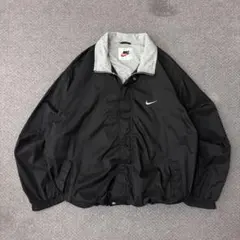 90s NIKE ナイロンジャケット　oldnike ドローコード付き