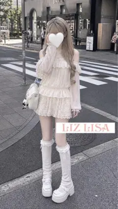 【平成当時物】LIZLISA リズリサ　ワンピース　チュニック　量産型　地雷系