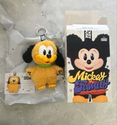 POPMART ディズニーぬいぐるみキーチェーン　プルートミッキー２点セット POPMART ディズニーぬいぐるみキーチェーン プルートミッキー2