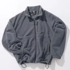 フリースジャケット ドローコード