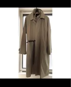 ダブルスタンダード　カーキ トレンチコート ベルト付き