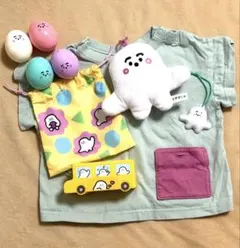 GUベビー　シナぷしゅ Tシャツ、ぬいぐるみ等6点セット