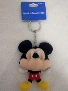 東京ディズニーリゾート ミッキーマウス ぬいぐるみ キーチェーン