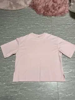 GU ピンク 半袖Tシャツ Sサイズ