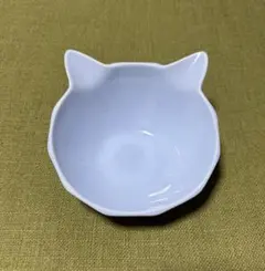 猫型 フードボウル 【ブルー】のサムネイル