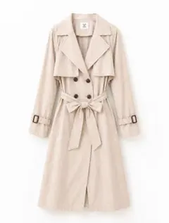美品 OLIVE des OLIVE ロングトレンチ M 春秋