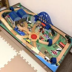 イマジナリウム オールインワントレインテーブルセット モンテッソーリ 知育玩具
