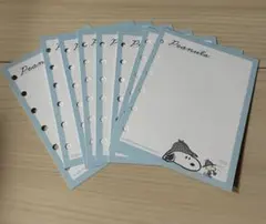 [未使用] スヌーピーシール帳　リフィル