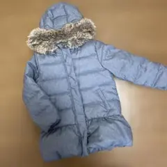 【美品】GLOBAL WORK ダウンコート グレー ＸＬ120-130