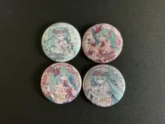 初音ミク春的协奏曲 缶バッジ 4種セット