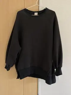 shellerシェリエ クラフトマンステッチニット無地黒 - メルカリ