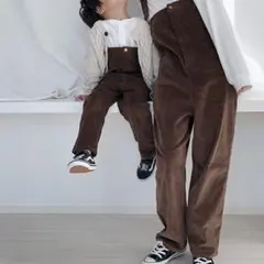 美品❤️100cm コーデュロイサロペット オールインワン ラウレア ZARA