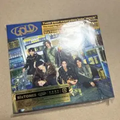 SixTONES GOLD 初回盤B CD+DVD