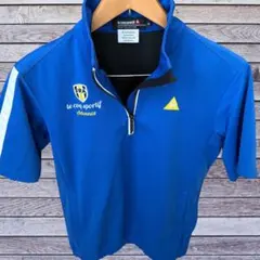 希少　le coq sportif ゴルフ Advance ハーフジップ半袖 M