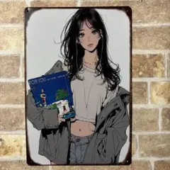 山下達郎　ブリキ看板 アメリカン雑貨 サインプレート