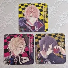 DIABOLIKLOVERSコラボカフェコースターシュウ コウ キノ 3枚セット