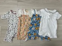 まとめ売り　ロンパース　70 ベルメゾン　ユニクロ　半袖　夏　女の子