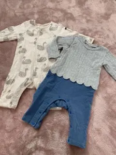 アプレレクール　ロンパース　70センチ 2枚セット