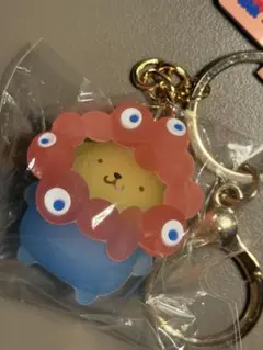 ポムポムプリン　万博　サンリオ ミャクミャク　キーホルダー　クリアカラー