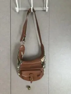希少)ヴァレンティノ ガラヴァーニ ハーフムーン バッグ キャンバス