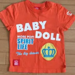 値下げ☆美品☆送料無料ベビードールBABYDOLL半袖Tシャツ男.女の子80cm