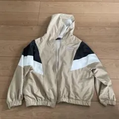 Lovetoxicナイロンパーカー ベージュ S 140cm