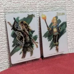 ゼルダの伝説　ウエハース　キャラクターカード　リンク　ゼルダ　セット