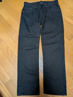 LEVI 511 ブラック ストレートデニム W28 L32