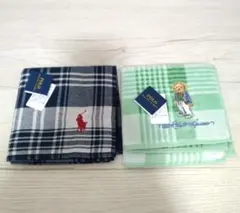 Polo Ralph Lauren タオルハンカチ 2枚セット