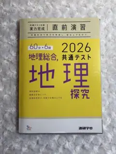 共通テスト対策 実力完成 直前演習 地理総合、地理探究2026 進研学参