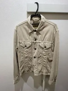 HELMUT LANG デニムジャケット イタリア製 サイズ46 ベージュ - メルカリ