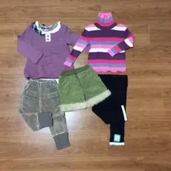 ラグマート他 女の子 サイズ90 セット5