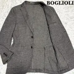 最終価格 美品BOGLIOLIボリオリ ヘリンボーンジャケット サイズ46