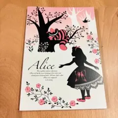 Disney ノート　Alice 不思議の国のアリス　レトロ