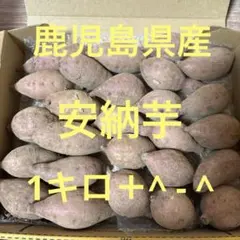 鹿児島県産　安納芋　1キロ＋^ - ^