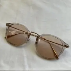 zoff 度入り カラーレンズ（ブラウンレンズ） 眼鏡