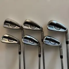 PING G アイアンセット6本(5-P)SR黒ドット