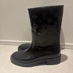 未使用 ルイヴィトン VUITTON レインブーツ ドロップス 長靴 38 靴