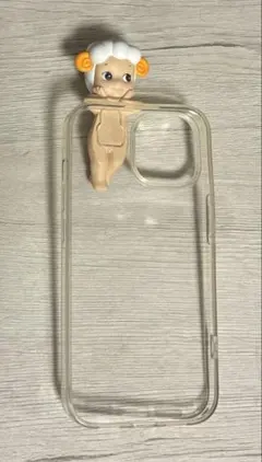 ソニーエンジェル付きスマホケース　iPhone15