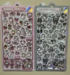 正規品　ボンボンドロップシール　ももいろボンボン　しろくろボンボン　クーリア