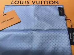 LOUIS VUITTON ルイヴィトン ネイビー 花柄 ハンカチ - メルカリ