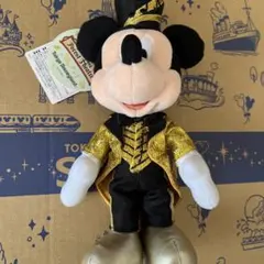 ミッキー　ぬいぐるみバッジ　マジカルミュージックワールド　マジミュ　ディズニー